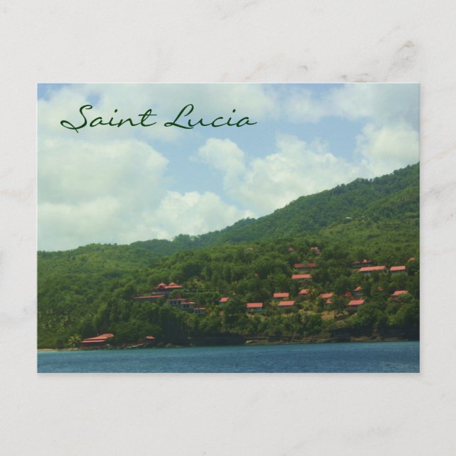 Cartão Postal Aldeia santo Lucia Hillside (Frente)