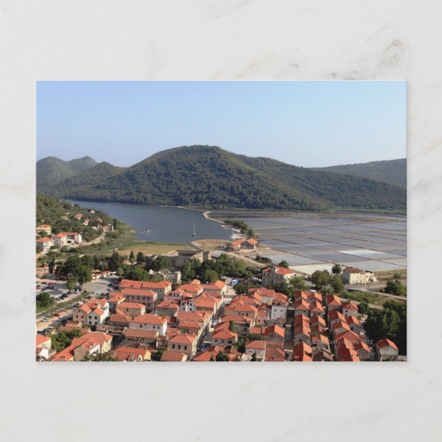 Cartão Postal aldeia típica da CROÁCIA (Frente)