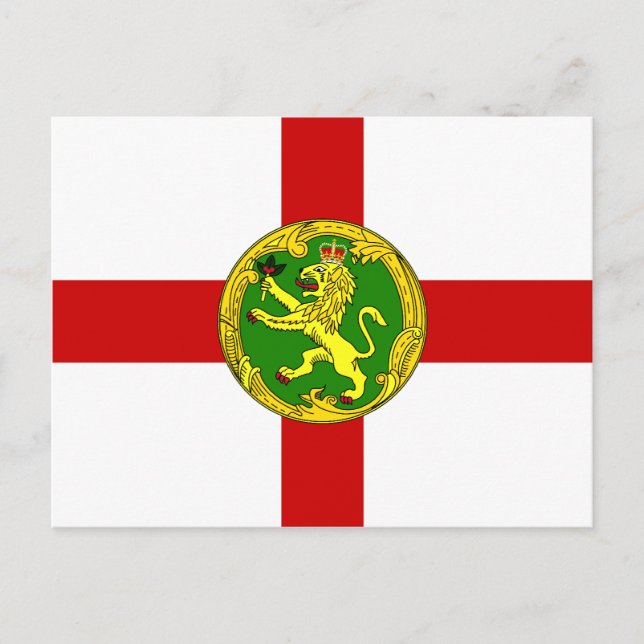 Cartão Postal Alderney, Guernsey (Frente)