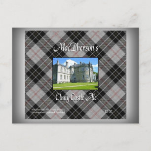 Cartão Postal Ale do Castelo Cluny de MacPherson