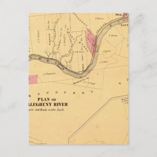 Cartão Postal Alegheny River, PA