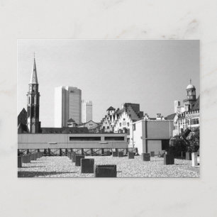 Cartão Postal Alemanha Antiga Frankfurt Igreja de São Nicolau
