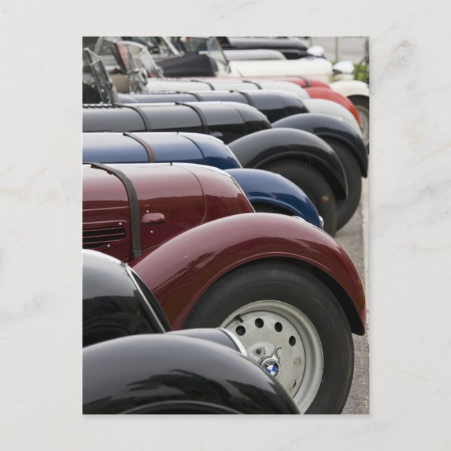 Cartão Postal Alemanha, Bayern-Bavaria, Munique. BMW Welt Car (Frente)