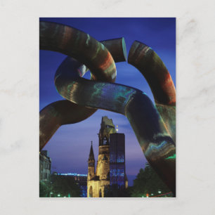 Cartão Postal Alemanha, Berlim, Charlottenburg, Kaiser-Wilhelm