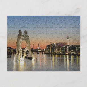 Cartão Postal Alemanha de Berlin Hauptstadt