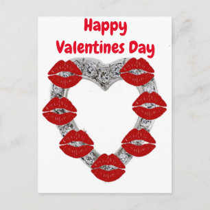 Cartão postal alemão Feliz Dia dos Namorados