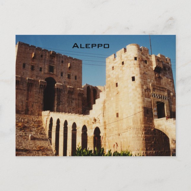 Cartão Postal Aleppo (Frente)