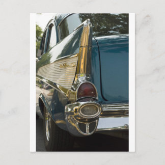 Cartão Postal Aleta Traseira Chevy Bel Air