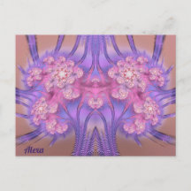 ALEXA ~ Pink Pastel e Design 3D roxo ~