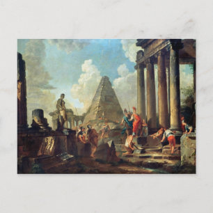 Cartão Postal Alexandre III, o Excelente diante do Tumba