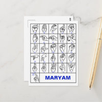 Alfabeto da Língua de Sinais Americana, surdo ASL