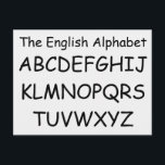 Cartão Postal Alfabeto por Janz White Smoke ABCs<br><div class="desc">Cartas Artísticas do Alfabeto por Janz © 2008-2019 Jan Fitzgerald. Todos os direitos reservados. Design gráfico,  Trabalho de arte e fotografia de Jan e Michael Fitzgerald.</div>