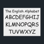 Cartão Postal Alfabeto por Janz White Smoke ABCs<br><div class="desc">Cartas Artísticas do Alfabeto por Janz © 2008-2019 Jan Fitzgerald. Todos os direitos reservados. Design gráfico,  Trabalho de arte e fotografia de Jan e Michael Fitzgerald.</div>