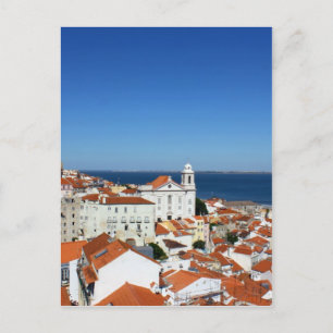 Cartão Postal Alfama, Lisboa, Portugal