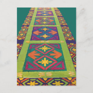 Cartão Postal Alfombras de La Antígua 9