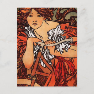 Cartão Postal Alfons Mucha Perfecta
