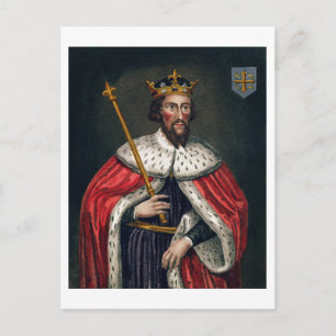 Cartão Postal Alfred o Excelente (849-99), após uma pintura no