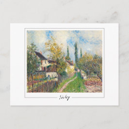 Cartão Postal Alfred Sisley #15 - Cartão-postal de arte