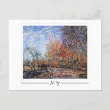 Alfred Sisley #372 - Cartão-postal de arte