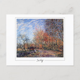 Cartão Postal Alfred Sisley #372 - Cartão-postal de arte