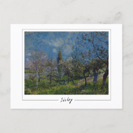 Cartão Postal Alfred Sisley #5 - Cartão-postal de arte
