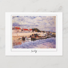 Cartão Postal Alfred Sisley #6 - Cartão-postal de arte