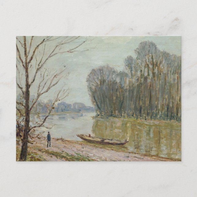 Cartão Postal Alfred Sisley - Loire (Frente)