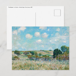Cartão Postal Alfred Sisley - O Prado