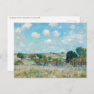 Cartão Postal Alfred Sisley - O Prado