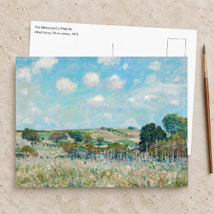 Cartão Postal Alfred Sisley - O Prado