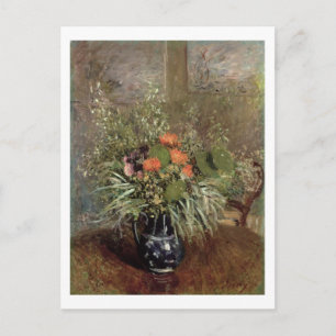 Cartão Postal Alfred Sisley Vida Estática das Flores Selvagens