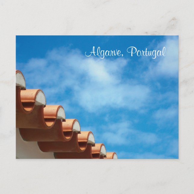 Cartão postal - Algarve - Detalhe do Telhado - Por (Frente)