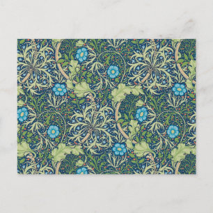 Cartão Postal Algas marinhas, William Morris