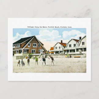 Cartão Postal Algodão ao longo da costa, Fairfield, Connecticut