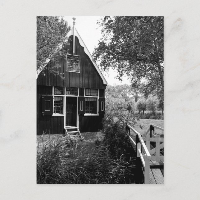 Cartão Postal Algodão Holandês Antigo (Frente)