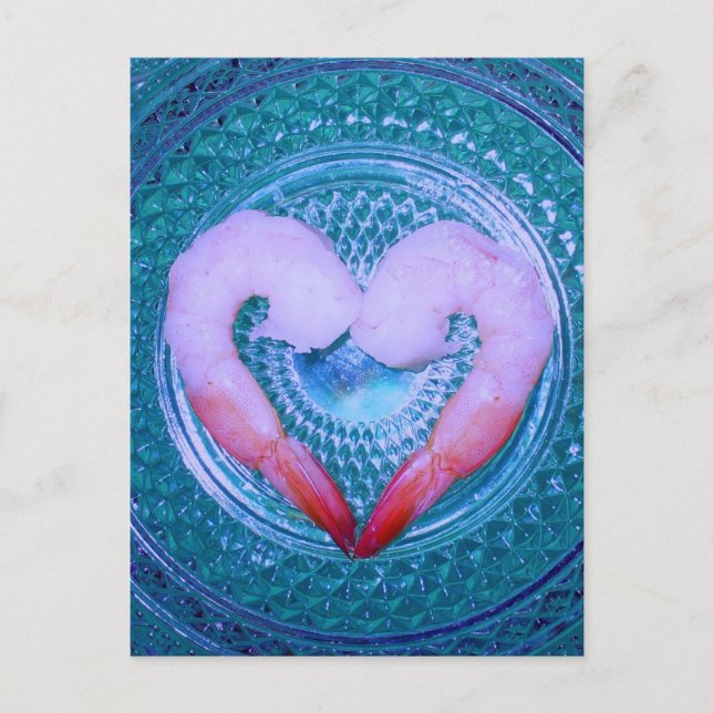 Cartão Postal Alguém Diga Shrimp (Frente)