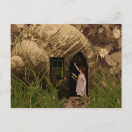 Cartão Postal Alguém em casa?