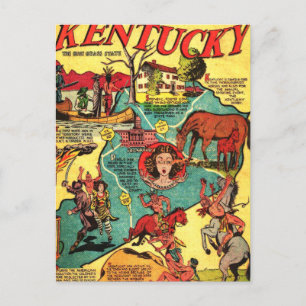 Cartão Postal Alguns Fatos Sobre O Kentucky