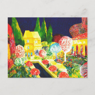 Cartão Postal Alhambra da Noite.