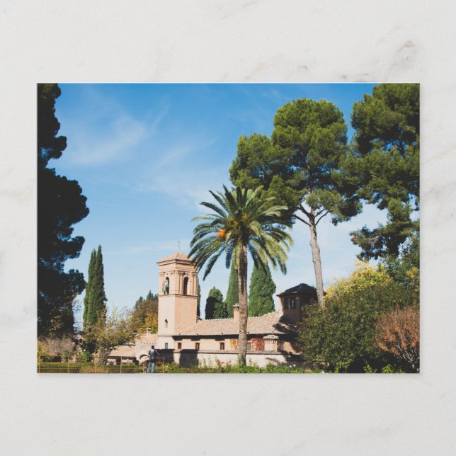 Cartão Postal Alhambra Espanha (Frente)