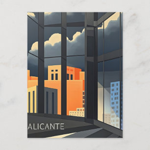 Cartão Postal Alicante Espanha