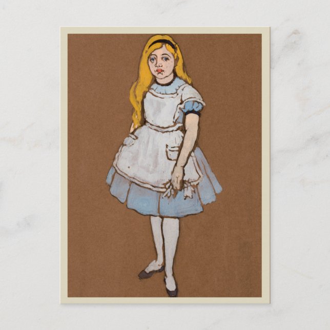 Cartão Postal Alice (Frente)