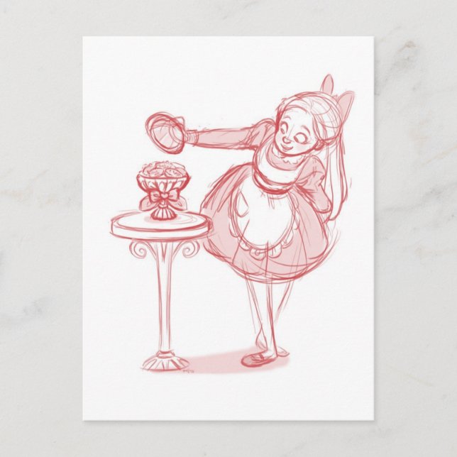 Cartão Postal Alice (Frente)