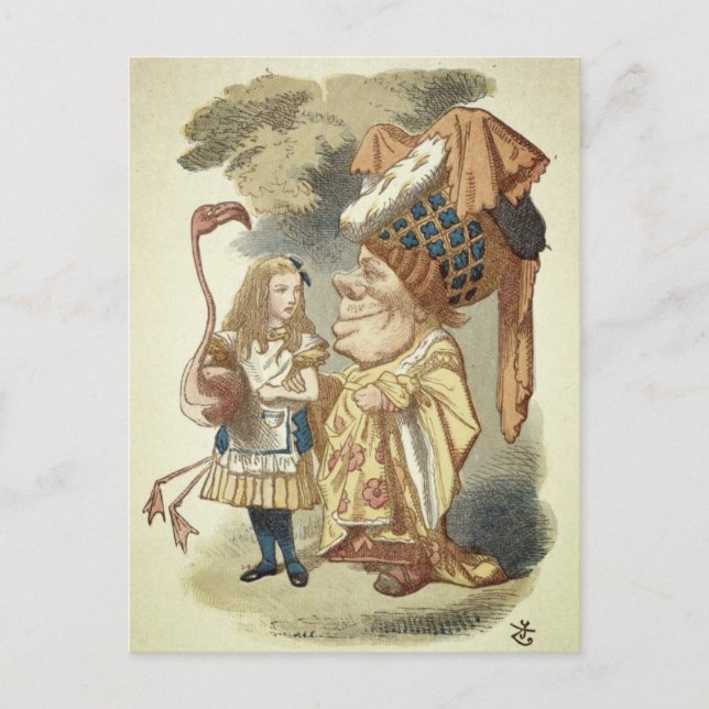 Cartão Postal Alice (Frente)