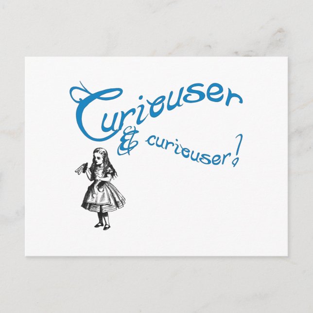 Cartão Postal Alice Cote com Imagem (Frente)