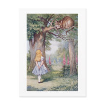 Alice e o Gato de Cheshire,