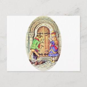 Cartão Postal Alice e o Sapo