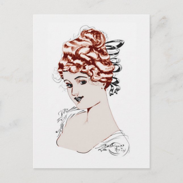 Cartão Postal Alice M. McPherrin por Russell L. Swigert arte de  (Frente)