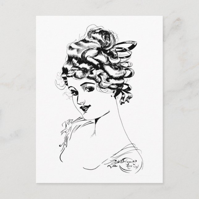 Cartão Postal Alice M. McPherrin por Russell L. Swigert arte de  (Frente)