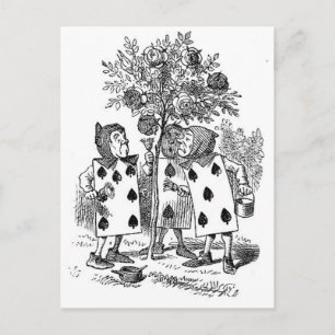 Cartão Postal Alice no País das Maravilhas